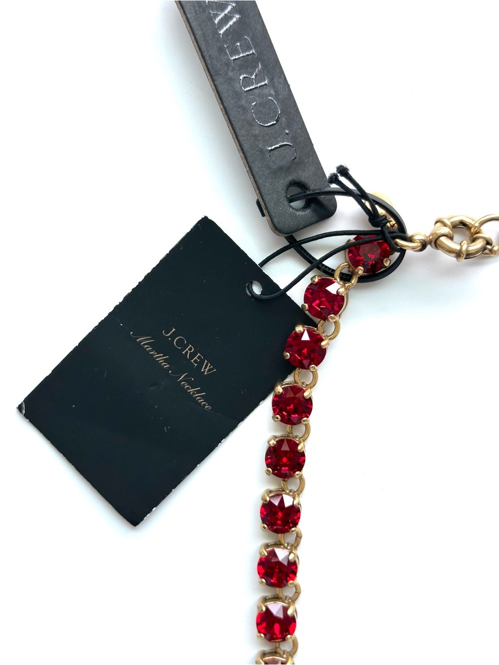 J.Crew Burgundy Martha Necklace - NWT - Picture 3 of 3